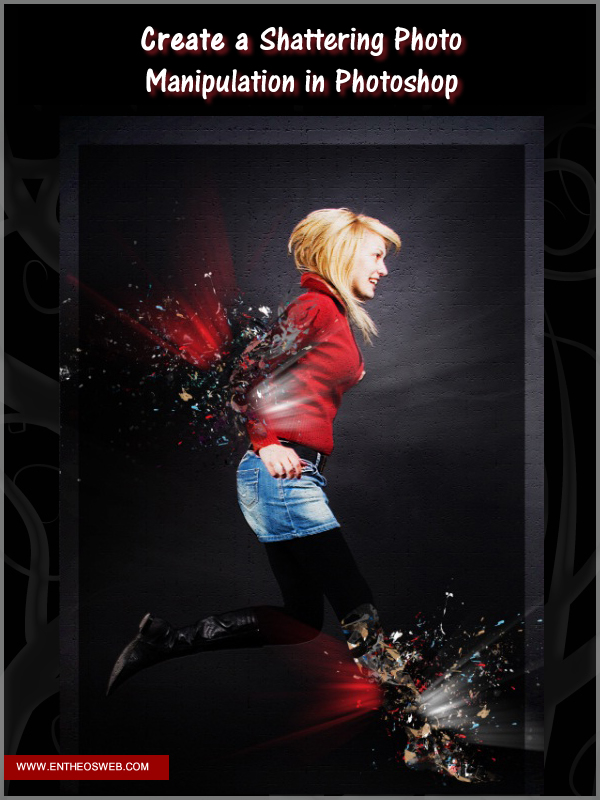 shattering effect in photoshop